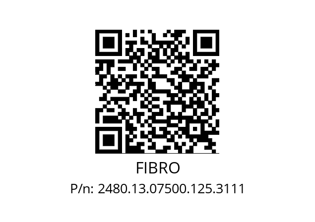   FIBRO 2480.13.07500.125.3111