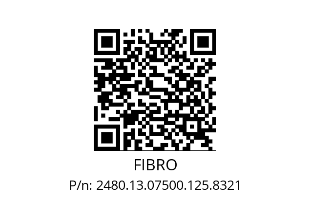   FIBRO 2480.13.07500.125.8321