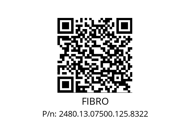   FIBRO 2480.13.07500.125.8322