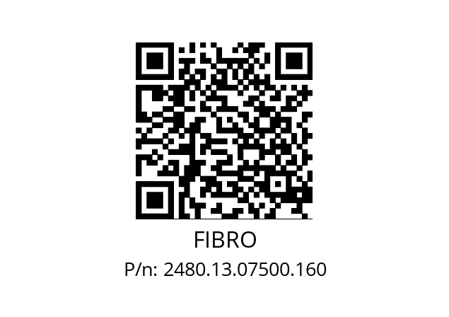   FIBRO 2480.13.07500.160