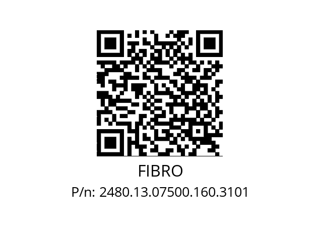   FIBRO 2480.13.07500.160.3101