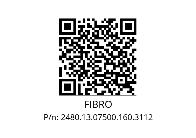   FIBRO 2480.13.07500.160.3112