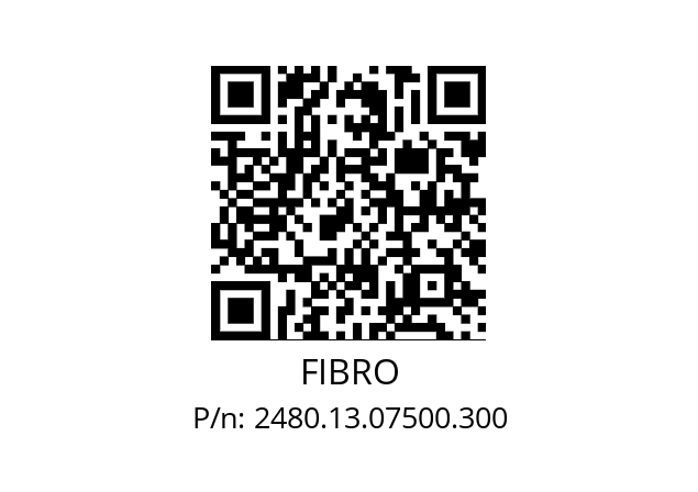   FIBRO 2480.13.07500.300