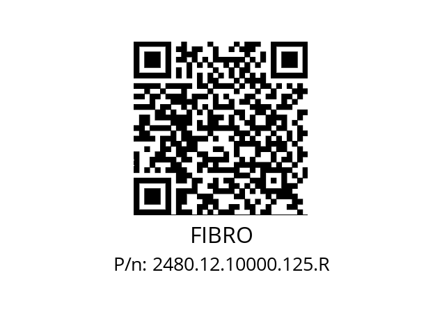   FIBRO 2480.12.10000.125.R