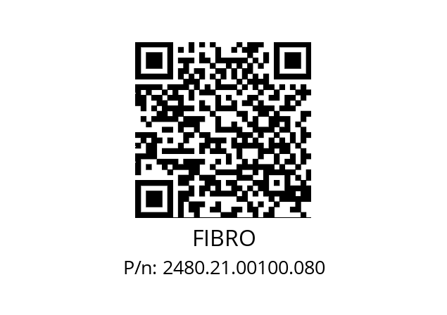   FIBRO 2480.21.00100.080