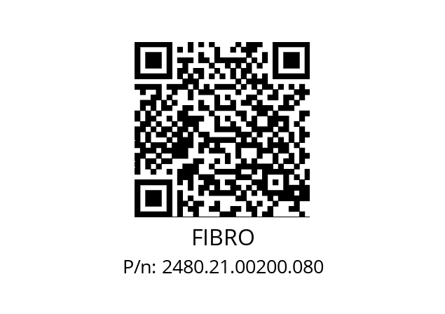   FIBRO 2480.21.00200.080