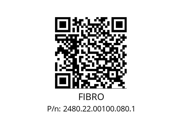   FIBRO 2480.22.00100.080.1