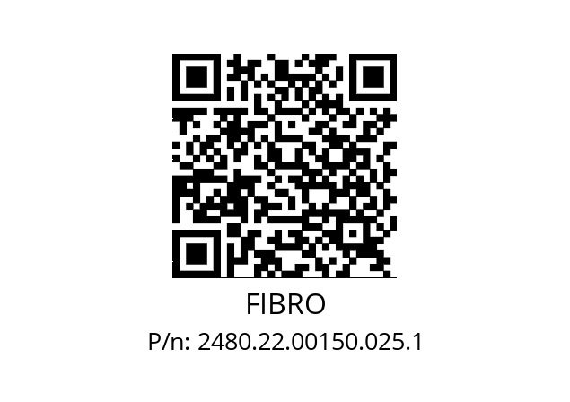   FIBRO 2480.22.00150.025.1