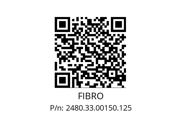   FIBRO 2480.33.00150.125