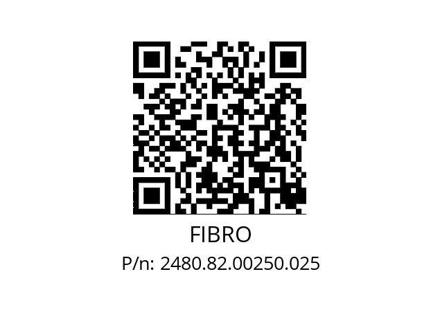   FIBRO 2480.82.00250.025