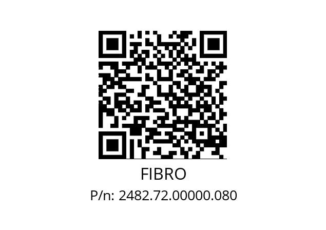   FIBRO 2482.72.00000.080