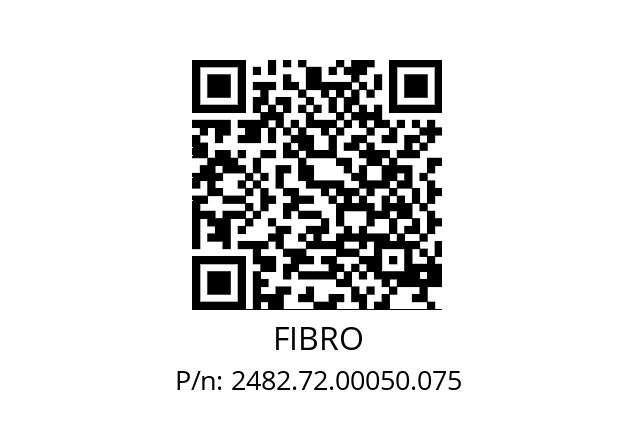   FIBRO 2482.72.00050.075