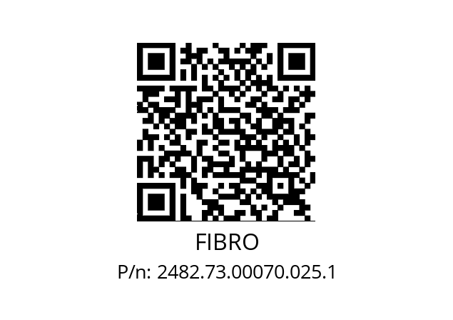   FIBRO 2482.73.00070.025.1