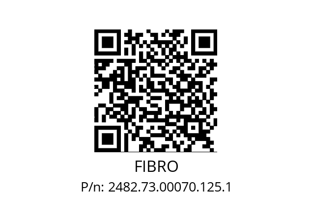   FIBRO 2482.73.00070.125.1