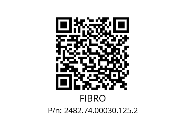   FIBRO 2482.74.00030.125.2