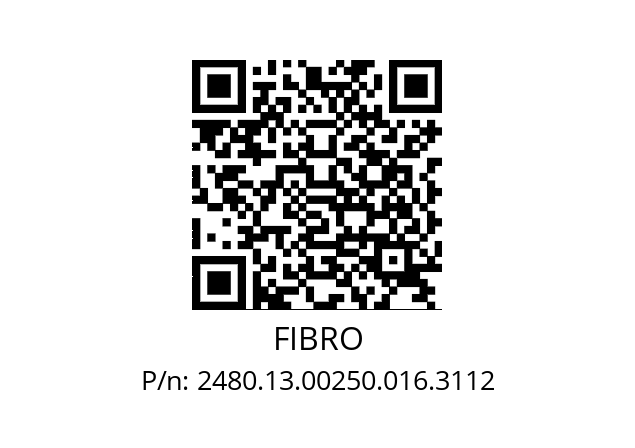   FIBRO 2480.13.00250.016.3112