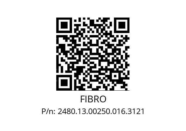   FIBRO 2480.13.00250.016.3121