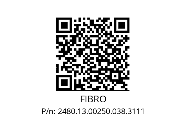   FIBRO 2480.13.00250.038.3111