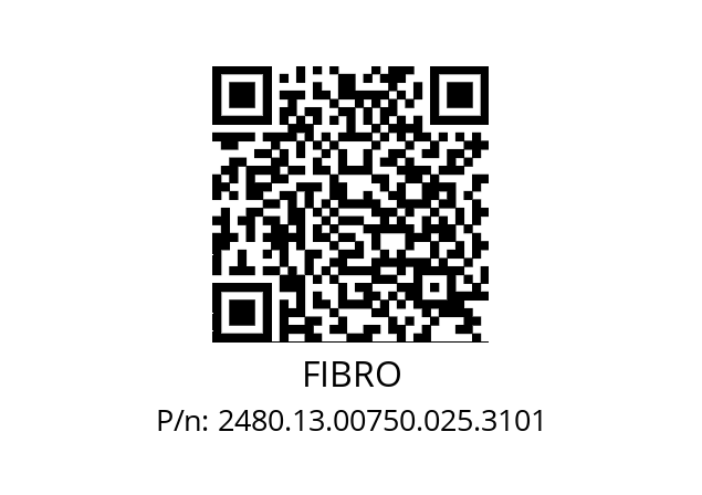   FIBRO 2480.13.00750.025.3101