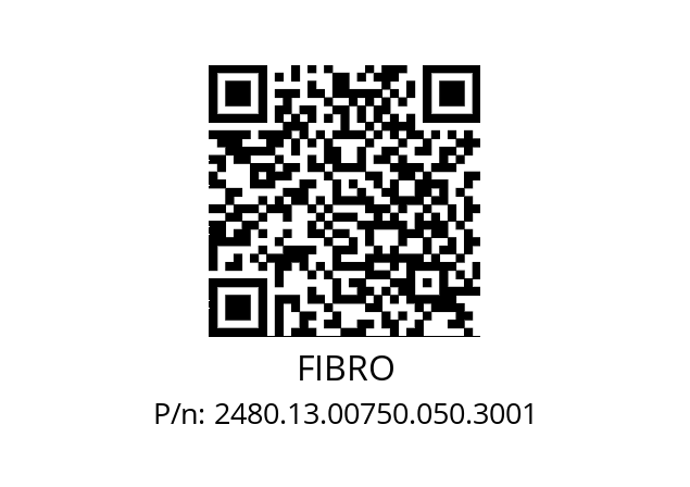   FIBRO 2480.13.00750.050.3001