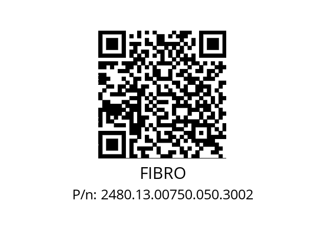   FIBRO 2480.13.00750.050.3002