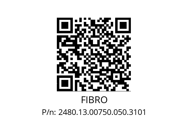   FIBRO 2480.13.00750.050.3101