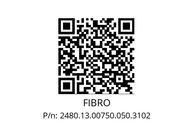   FIBRO 2480.13.00750.050.3102