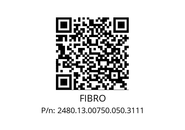   FIBRO 2480.13.00750.050.3111