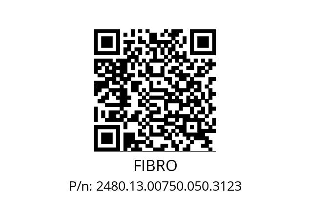   FIBRO 2480.13.00750.050.3123