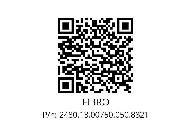   FIBRO 2480.13.00750.050.8321