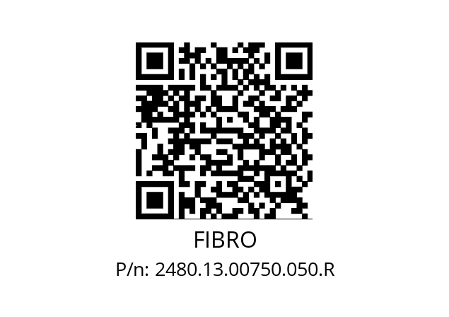   FIBRO 2480.13.00750.050.R