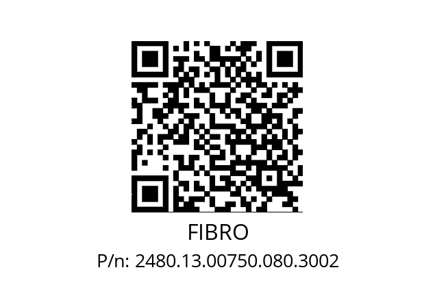   FIBRO 2480.13.00750.080.3002