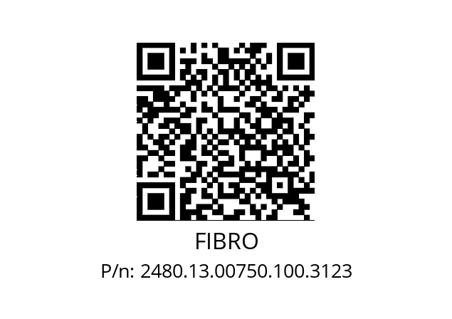   FIBRO 2480.13.00750.100.3123