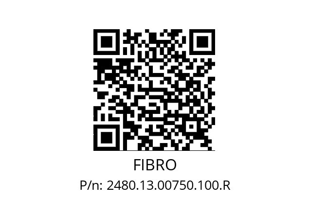   FIBRO 2480.13.00750.100.R