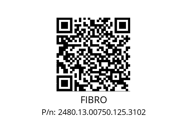   FIBRO 2480.13.00750.125.3102