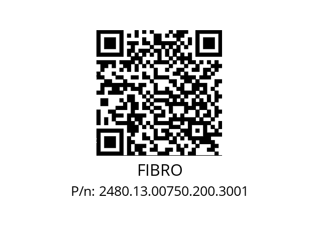   FIBRO 2480.13.00750.200.3001