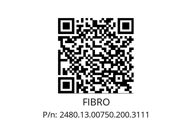   FIBRO 2480.13.00750.200.3111