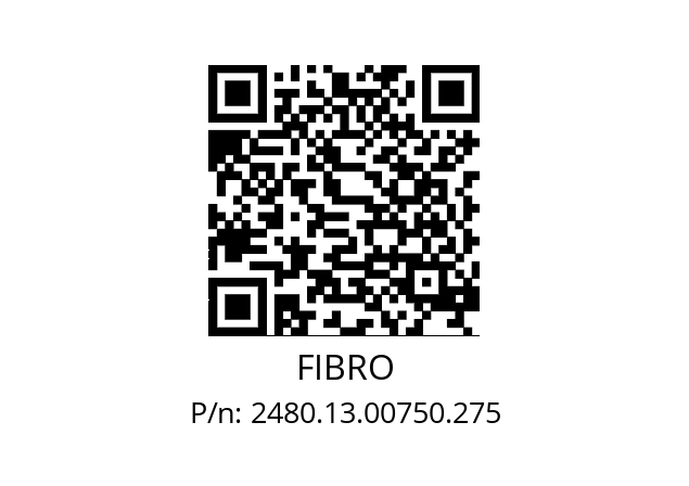   FIBRO 2480.13.00750.275