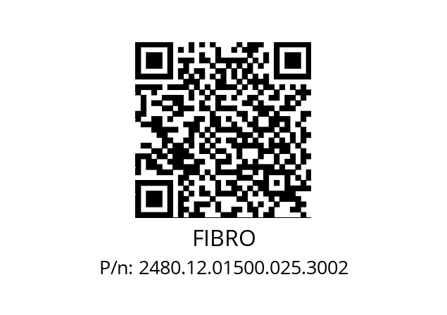   FIBRO 2480.12.01500.025.3002