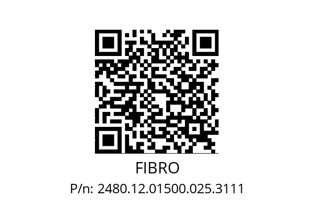   FIBRO 2480.12.01500.025.3111