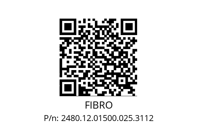   FIBRO 2480.12.01500.025.3112