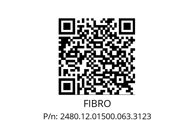   FIBRO 2480.12.01500.063.3123