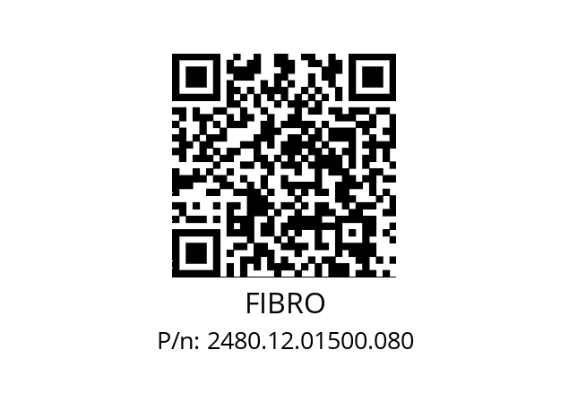   FIBRO 2480.12.01500.080