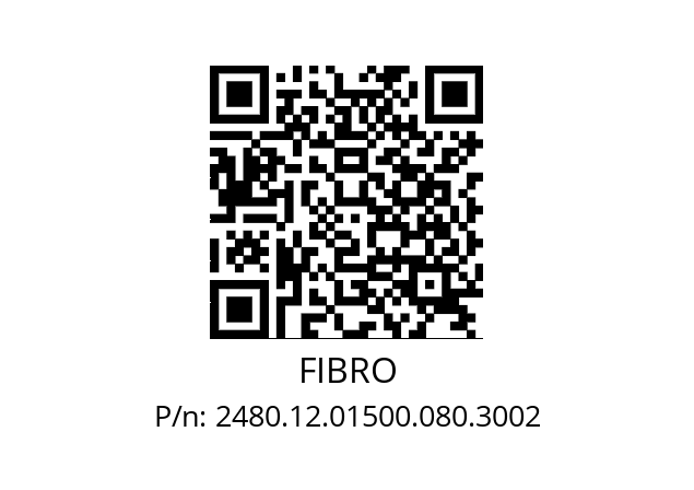   FIBRO 2480.12.01500.080.3002