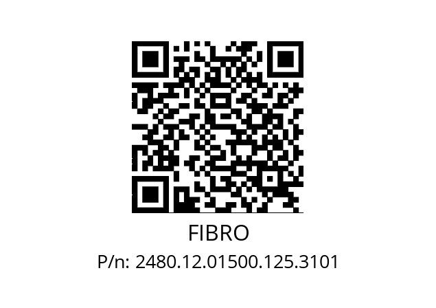   FIBRO 2480.12.01500.125.3101