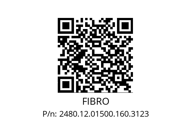   FIBRO 2480.12.01500.160.3123