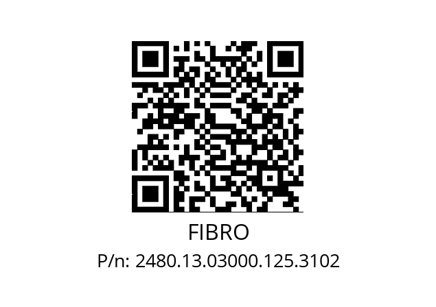   FIBRO 2480.13.03000.125.3102