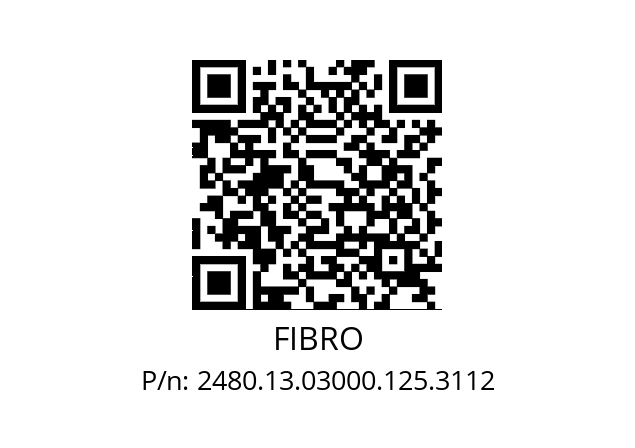   FIBRO 2480.13.03000.125.3112