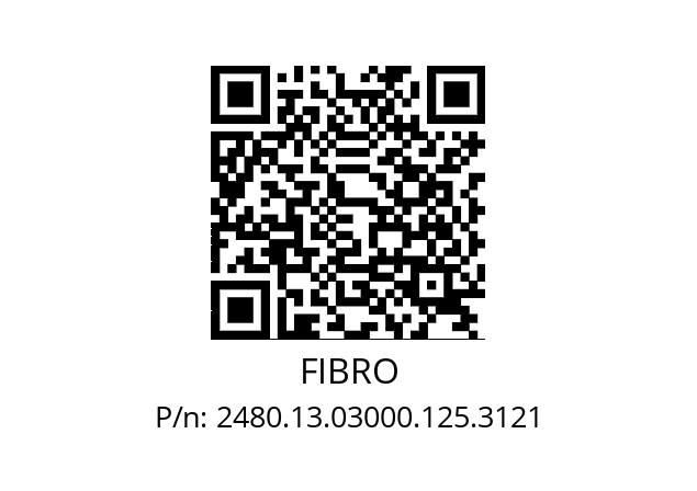   FIBRO 2480.13.03000.125.3121