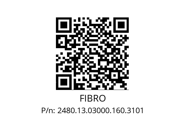   FIBRO 2480.13.03000.160.3101